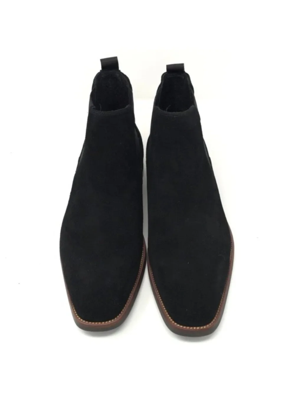 Vintage Foundry Co. Evans Black Chelsea Boots 8.5M
